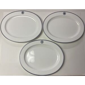 Lot 3 NIB Custom New York Yankees‎ Fortessa Bone China Platters Ruth Berra Ford